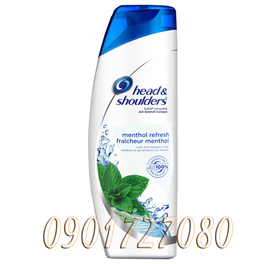 Dầu Gội Head Shoulders Menthol Fresh - Pháp