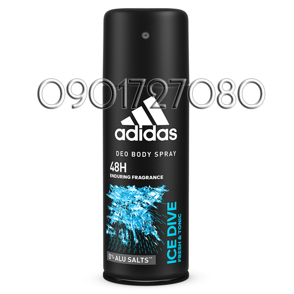 Xịt khử mùi Adidas ICE DIVE - Men